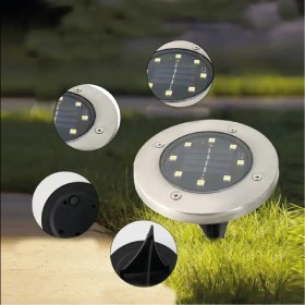  اضاءة أرضية غطاء ستيل عدد 3 