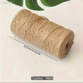  خيط لباد ( خيش )  لتعليق النباتات 100  متر 