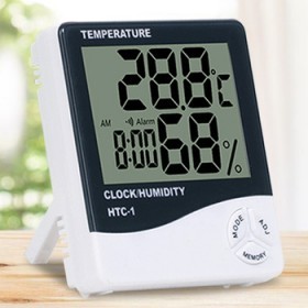  قياس الحرارة الداخلية والخارجية وقياس نسبة الرطوبة 