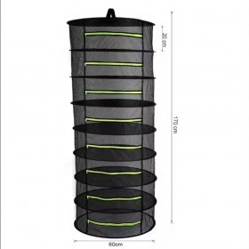  شبك تجفيف الخضروات 8 طبقات 