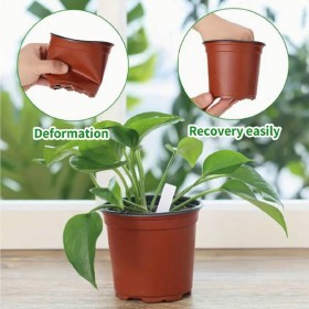  اصيص بلاستيك خفيف 23.5 سم ( 5 قطع ) 