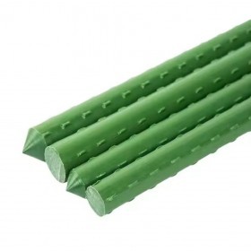  عصا تثبيت النباتات حديد ملبس ارتفاع 150 سم 