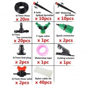  طقم رذاذ 20 متر90  قطعة 